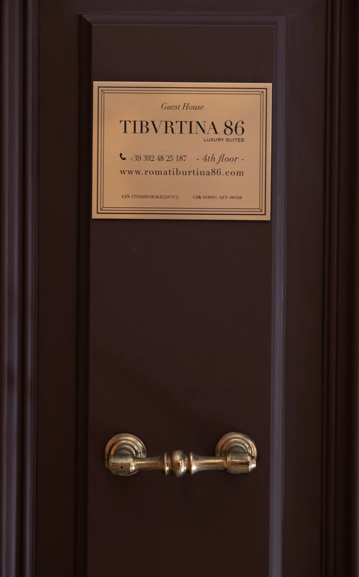 Ingresso della struttura